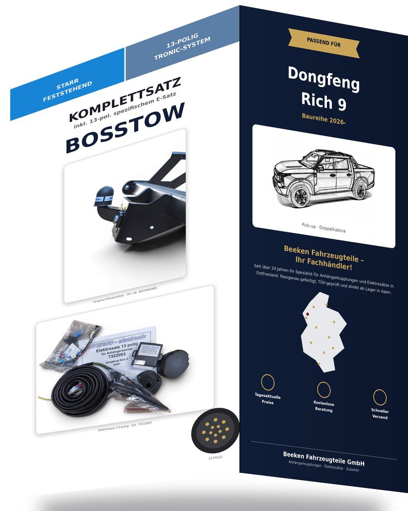 Komplettsatz Elektrosatz für Dongfeng Rich 9